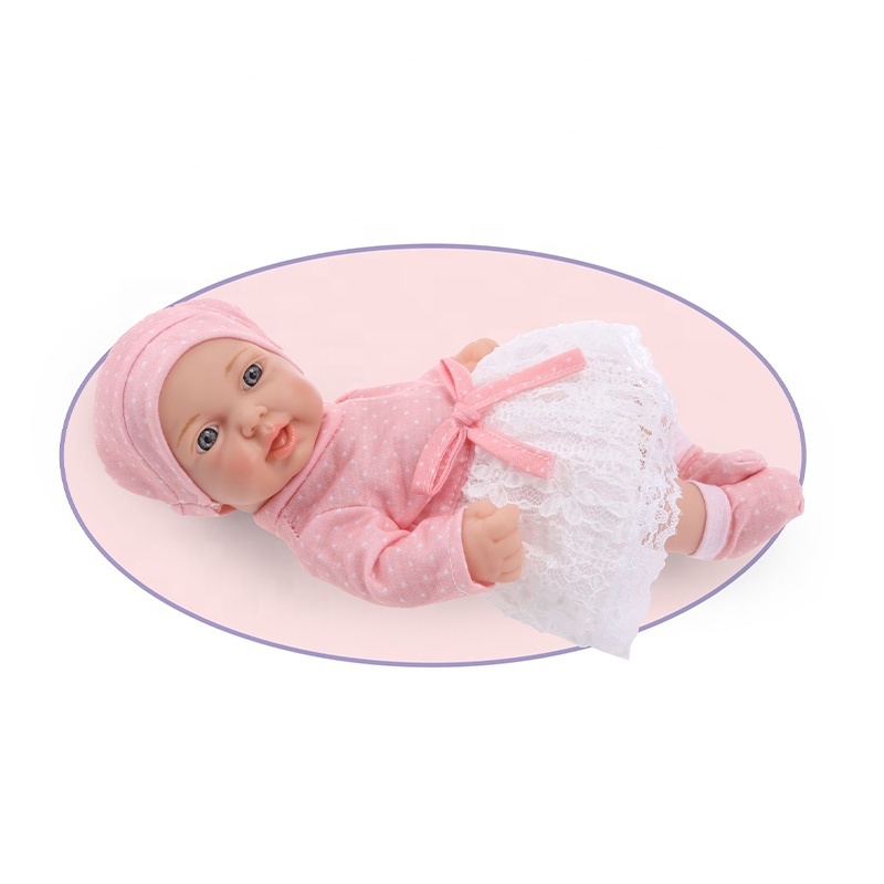 wholesale 10inch soft vinyl reborn doll with big eyes,high quality vinyl newborn reborn baby dolls for kids