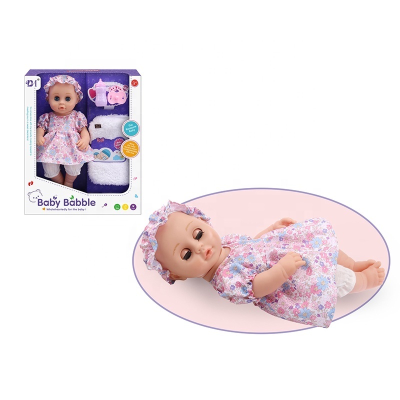 Toys 2024 30cmToddler Dolls Reborn Doll Baby Toy High Quality Soft Full Silicone reborn dolls blink eyes silicon full body