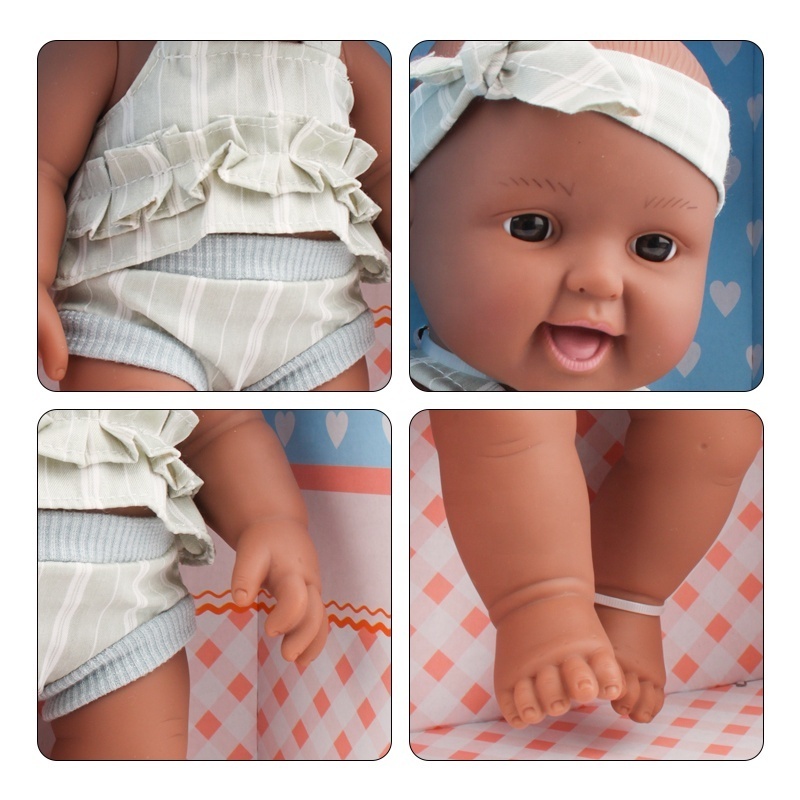 12 inch original reborn baby dolls bebe baby boy rubber silicone full vinyl dolls kits