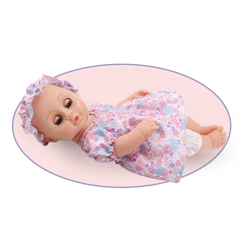 Toys 2024 30cmToddler Dolls Reborn Doll Baby Toy High Quality Soft Full Silicone reborn dolls blink eyes silicon full body