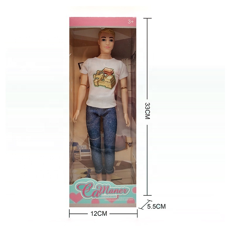 Wholesale male fashion dolls joint doll 11.5 inch with Blue Eyes