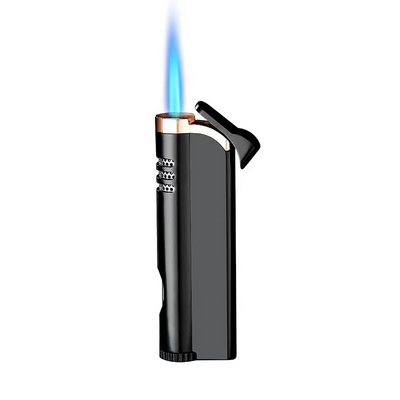 Windproof Universal Refill Cigarette Gas Lighter Promotional Torch Refillable Butane Gas Lighter