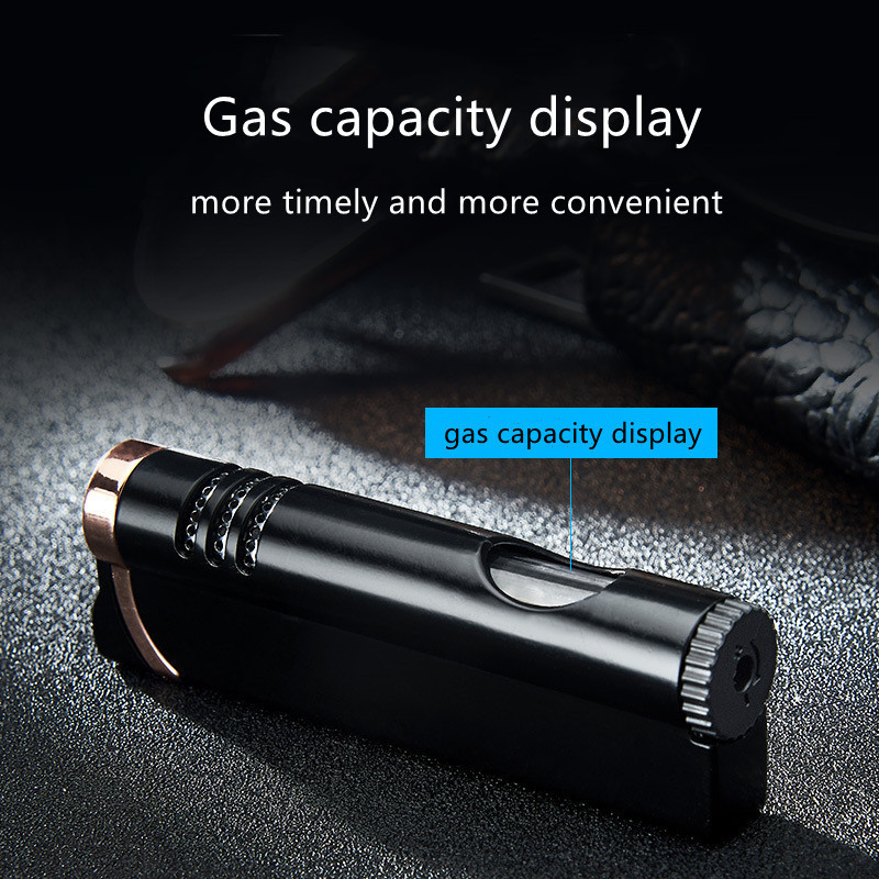 Windproof Universal Refill Cigarette Gas Lighter Promotional Torch Refillable Butane Gas Lighter