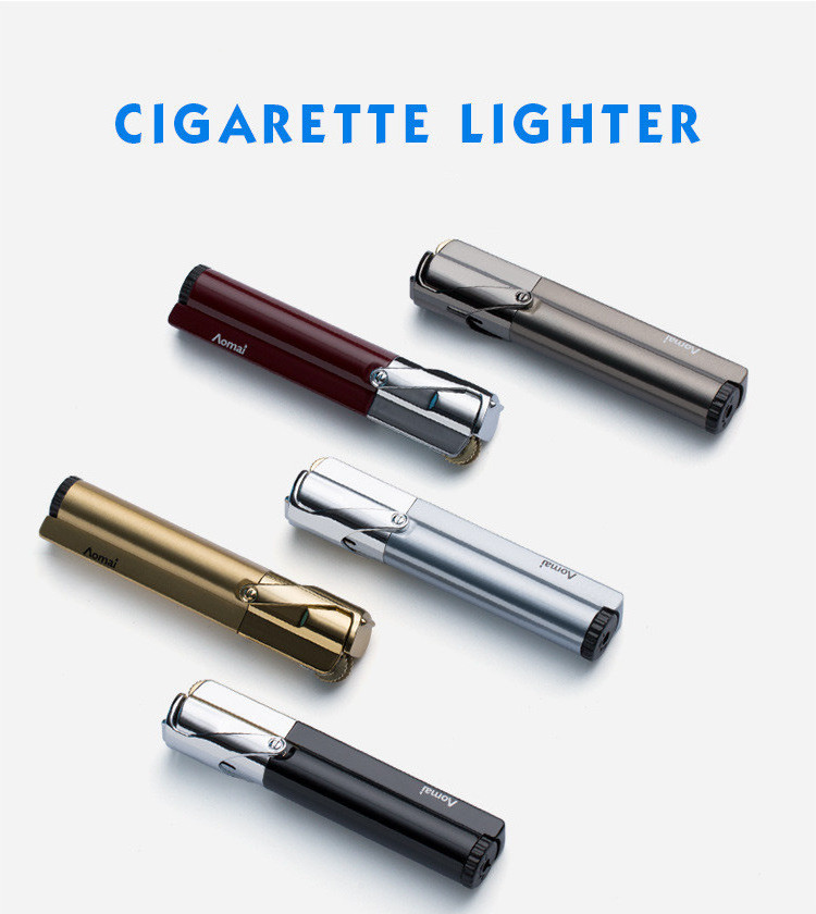 Custom Metal windproof refill torch lighter butane gas encendedor cigarette lighters