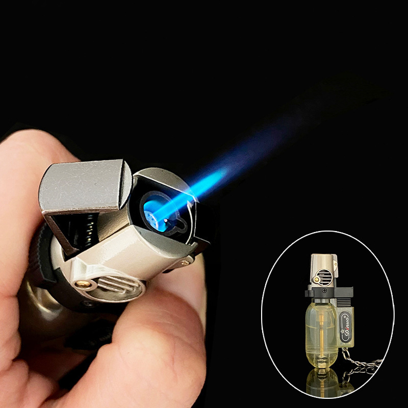 wholesale custom strong firepower jet gas lighter inflation torch butane lighter refillable for cigarette cigar