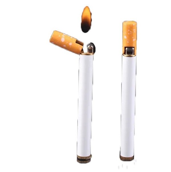 Cigarette Shaped LIGHTER flame torch refill smoking lighter butane Gas Cigarette Lighters