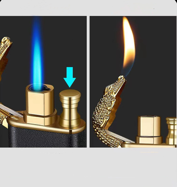 2 in 1 butane gas refillable lighter jet fire torch lighters custom lighter logo