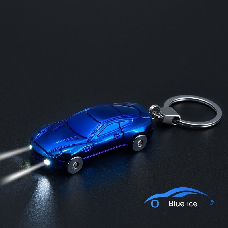 Creative car keychain charging cigarette lighter USB keychain support custom logo with lighting