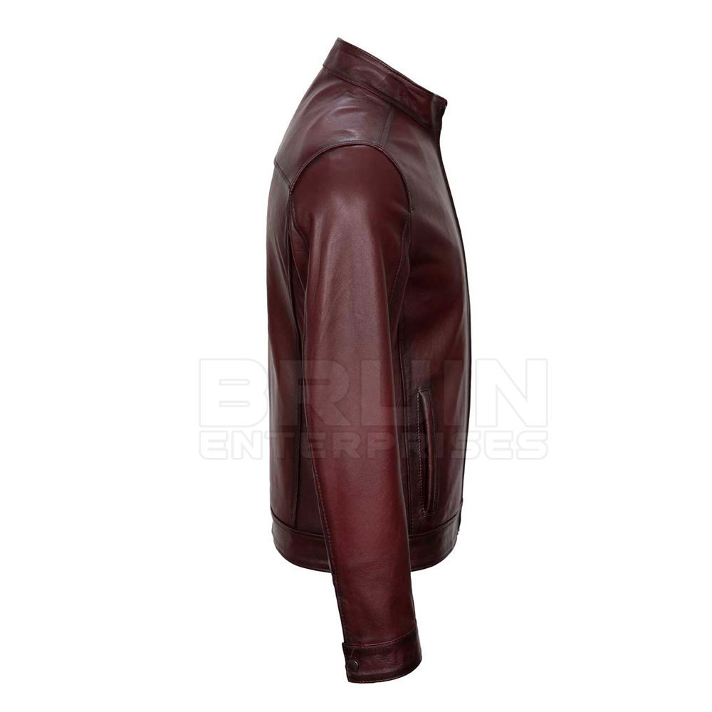 Top Selling Men Stylish Leather Jacket Different Colors Available In Best Price High Quality Leather Men Jacket