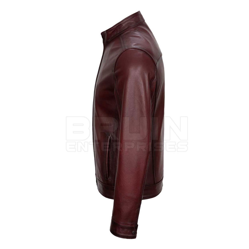 Top Selling Men Stylish Leather Jacket Different Colors Available In Best Price High Quality Leather Men Jacket