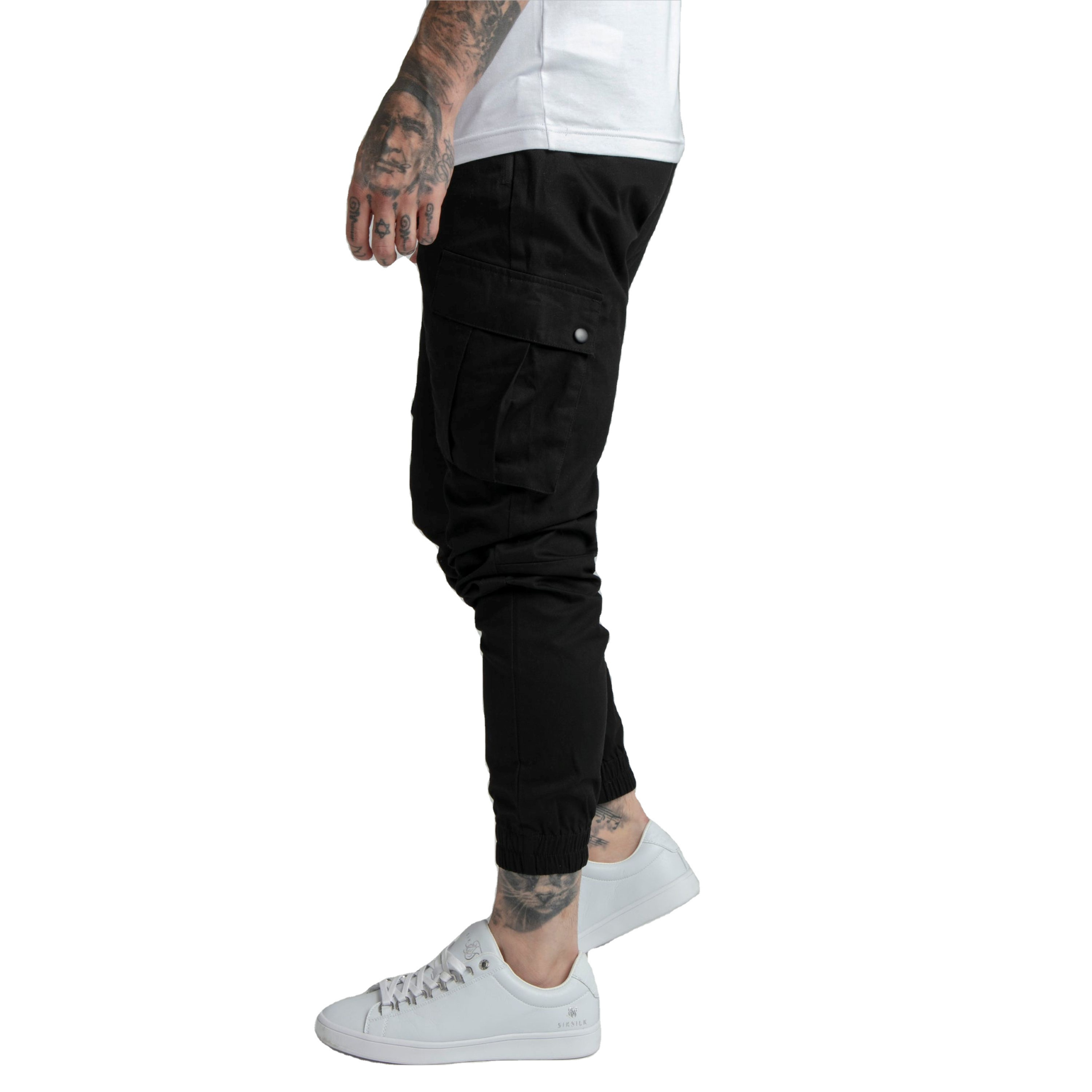 Men's Pants & Trousers Wholesale Pants Windbreak Fabric Baggy Shrink Pocket Cargo Elastic Men's Pants Trousers