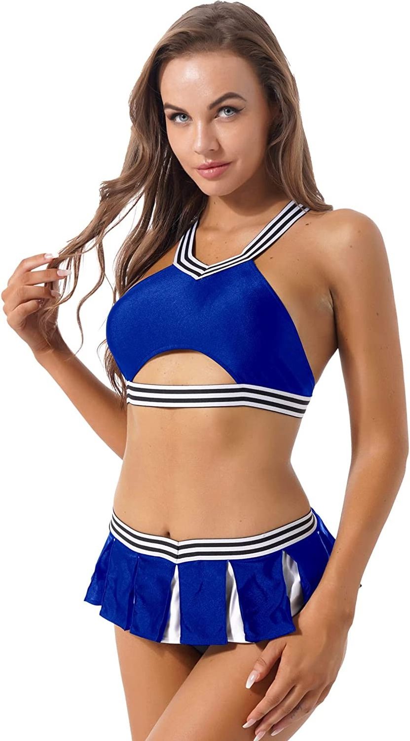 Cheap High Quality Professional Custom Women Cheerleading Uniform Sublimation Printing Cheer Practice Uniforms