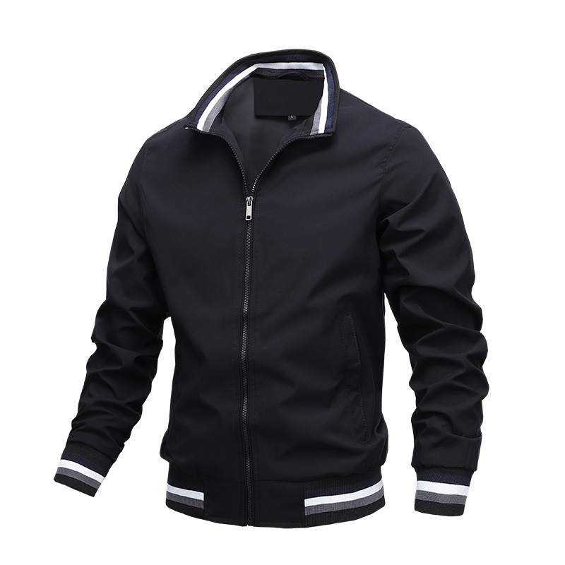 Custom Plus Size bomber jackets Fashion Men's Jackets Casual Waterproof Blank Golf Lightweight Windbreaker Bomber Jacket For Men