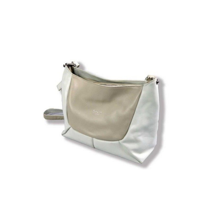 Made in Italy Women's Bag Soft Calfskin Internal Compartment With Zip Shoulder Bag With Soft Calfskin Shoulder Strap