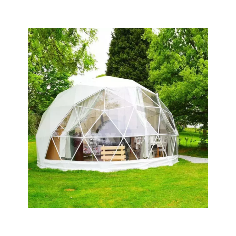 Factory geodesic camp dome tent Transparent Turtle Dome House Tent camping igloo geodesic dome house tent