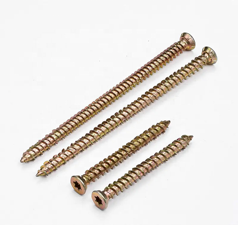 Brusen 7.5 Torx Head Window Concrete Frame Screws masonry Screw Countersunk Head Screws Concrete