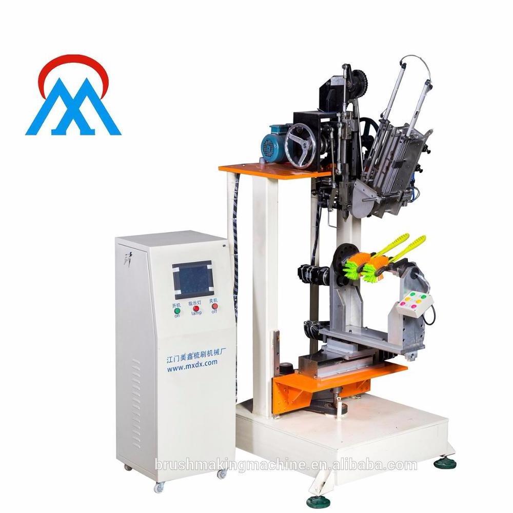 4 axis double hockey toilet brush making machine MX305