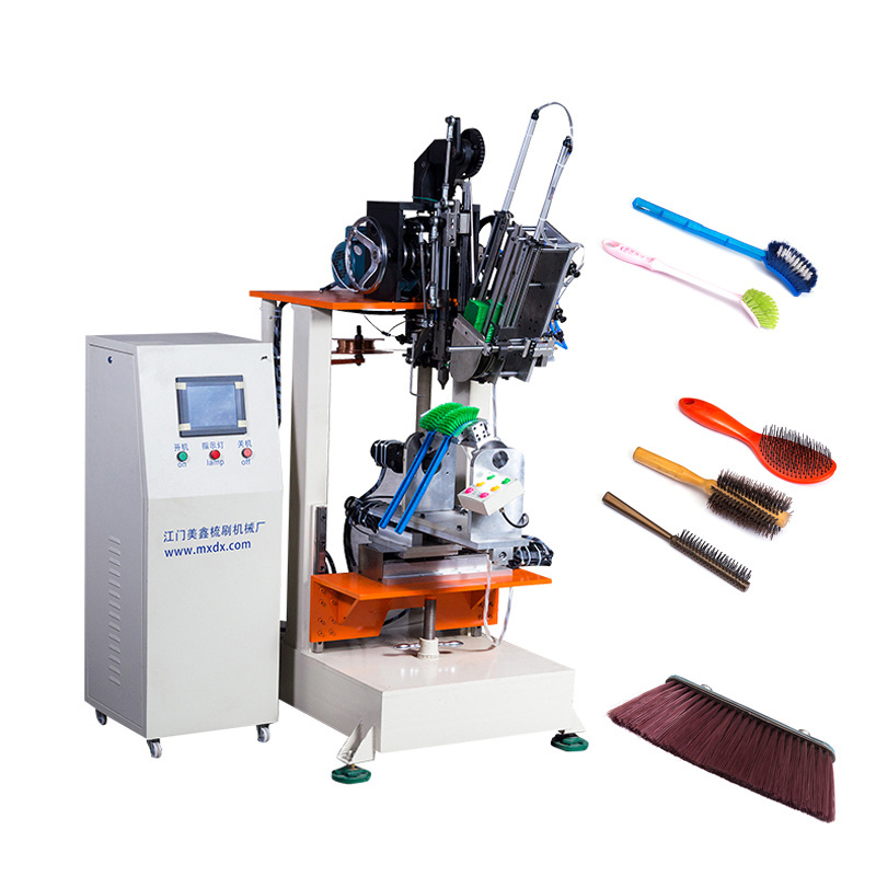 Meixin 3 axis broom machines making full automatic broom making machinery for making brooms