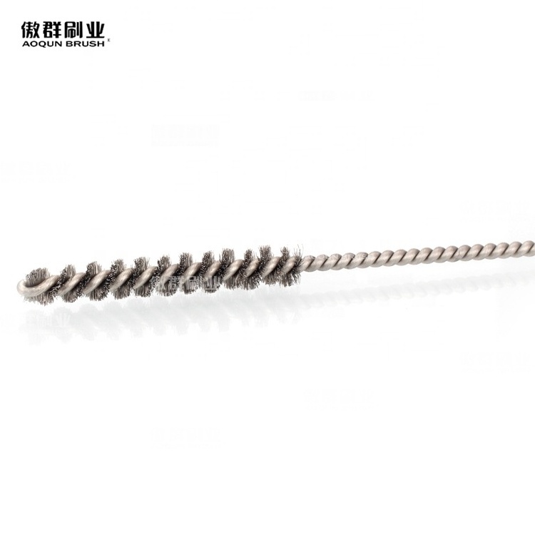 Elaborate brass shaft nylon abrasive and steel wire brushes/ filament for nylon abrasive brush