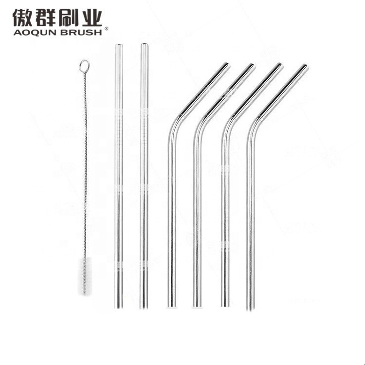 High Quality Stainless Steel Drink Cleaning Brush For Straw