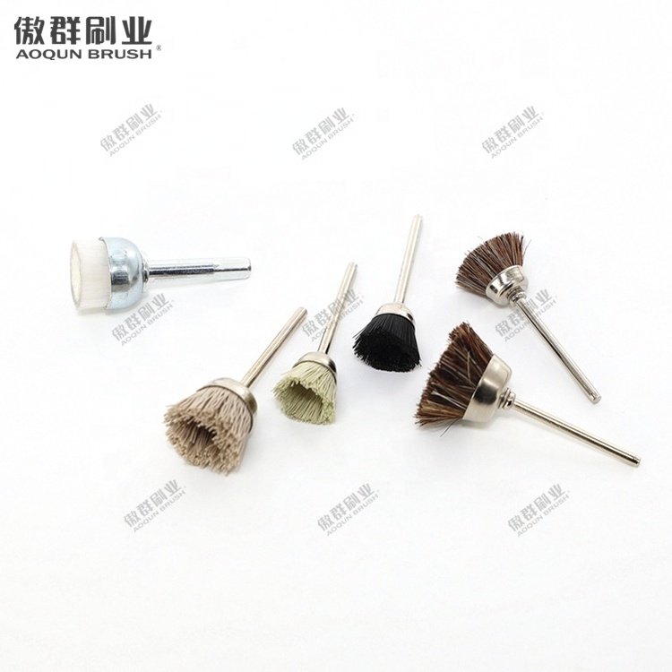 Jewelry Cleaning Banded Crimped Wire End Brush