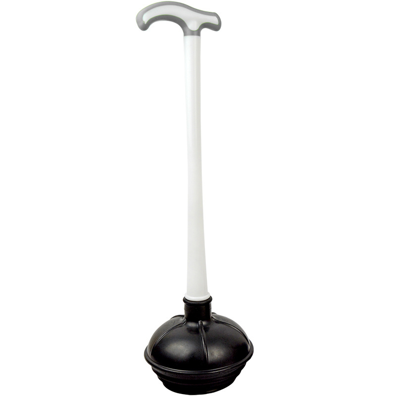 Stronger rubber toilet plunger with anti-skid handle labor saving Toilet plunger Rubber bulb head pump