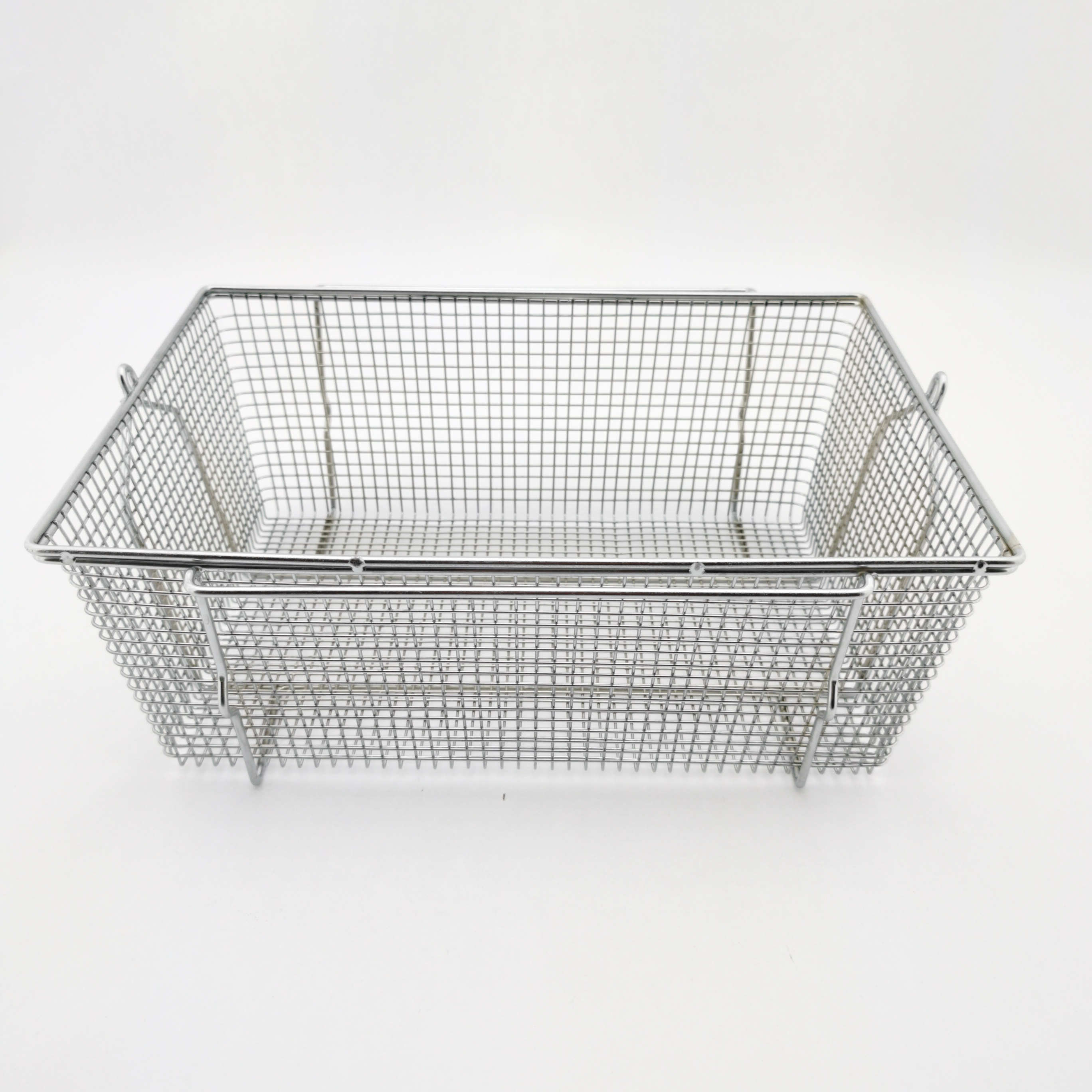 304 Stainless Steel Kitchen Storage Cooking  Basket/Metal wire Under Shelf Storage Basket Space Saving/hanging fruit basket