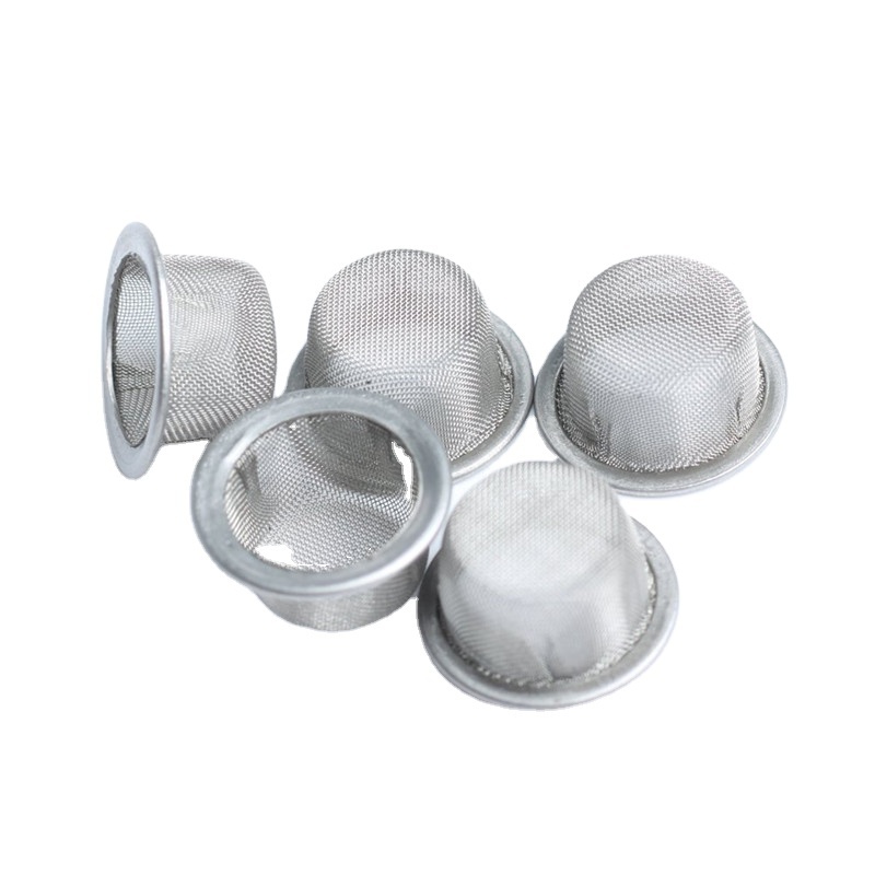 12MM Dome Slide Screen Meshes Stainless Steel Cup Filter Replacement