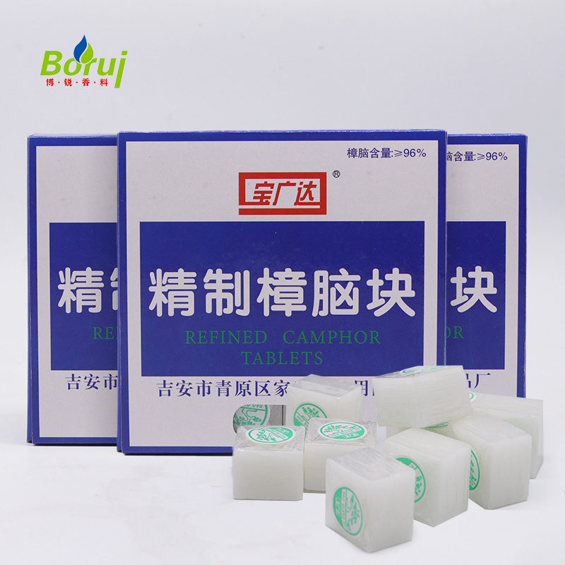 wholesale high quality natural boxed camphor blocks deer brand camphor tablet