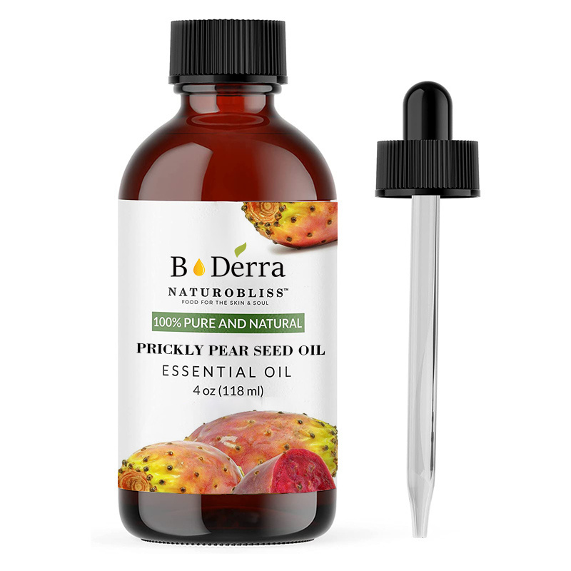 Organic Cold Pressed Barbary Fig Cactus Oil Moisturizer 100% Pure Prickly Pear Seed Oil Face Oil Dark Circles Eye Treatment