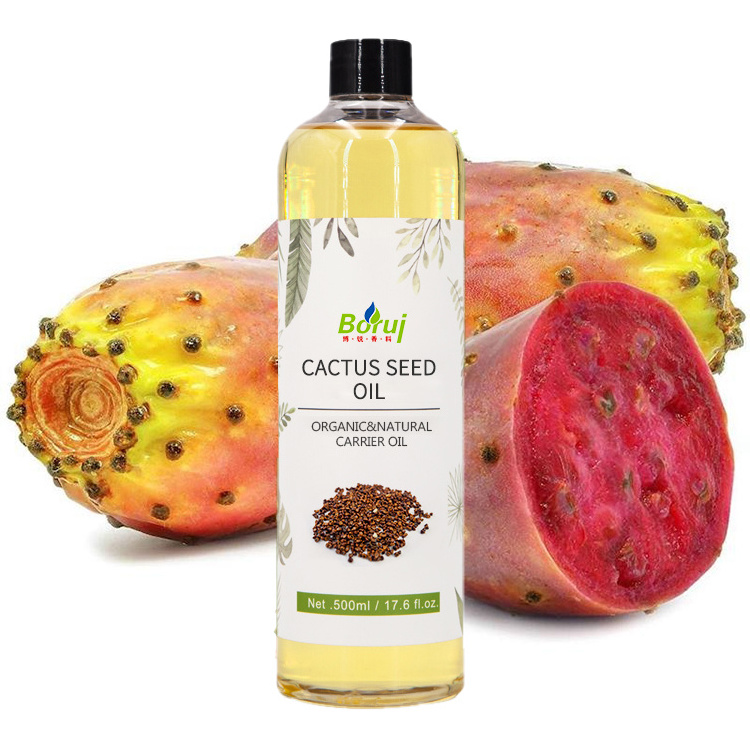 Organic Cold Pressed Barbary Fig Cactus Oil Moisturizer 100% Pure Prickly Pear Seed Oil Face Oil Dark Circles Eye Treatment