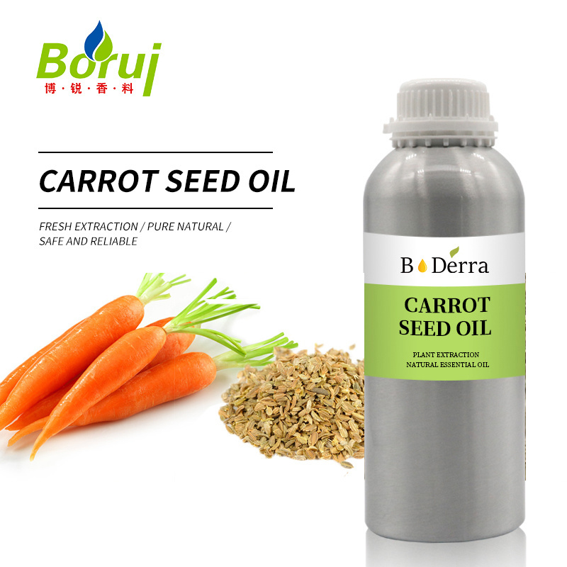 100% Pure Natural Cold Pressed Therapeutic Grade Carrot Seed Oil Carrier Oil for Skin Brightening Moisturizer Whitening Firming