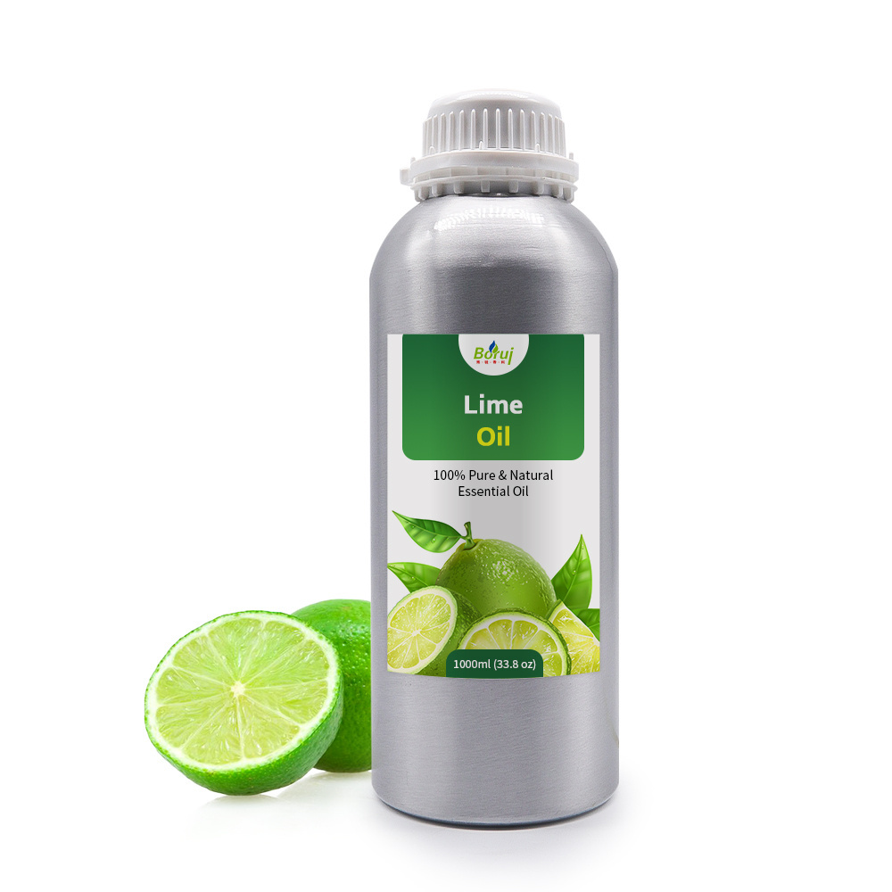 Wholesale Private Label Premium 100% Pure Natural Lime Essential Oil For Hair Growth Repair & Body Care Cosmetic Grade