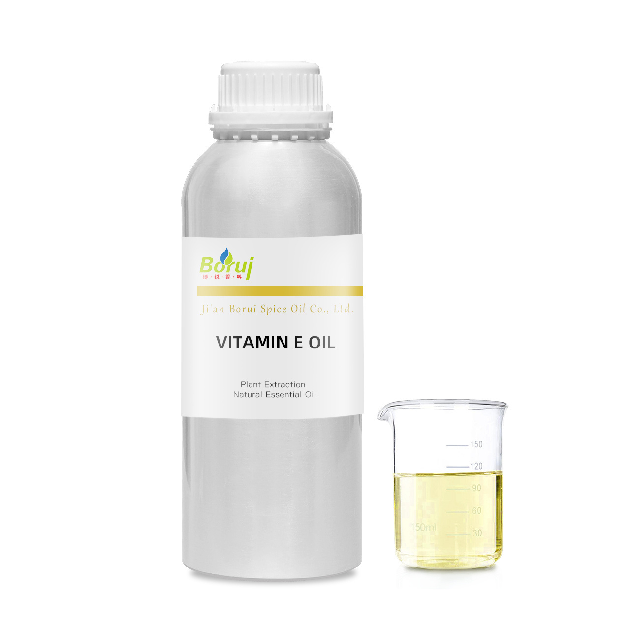 Factory Wholesale Bulk Free Sample Pure Natural Vitamin E Oil for Skin Care & Hair