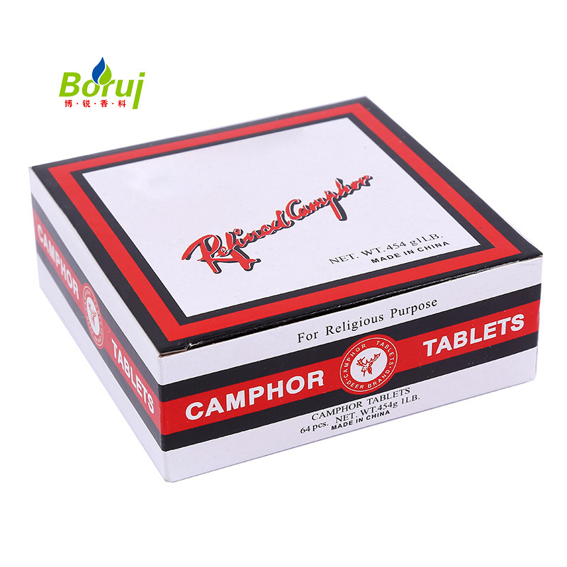 wholesale high quality natural boxed camphor blocks deer brand camphor tablet