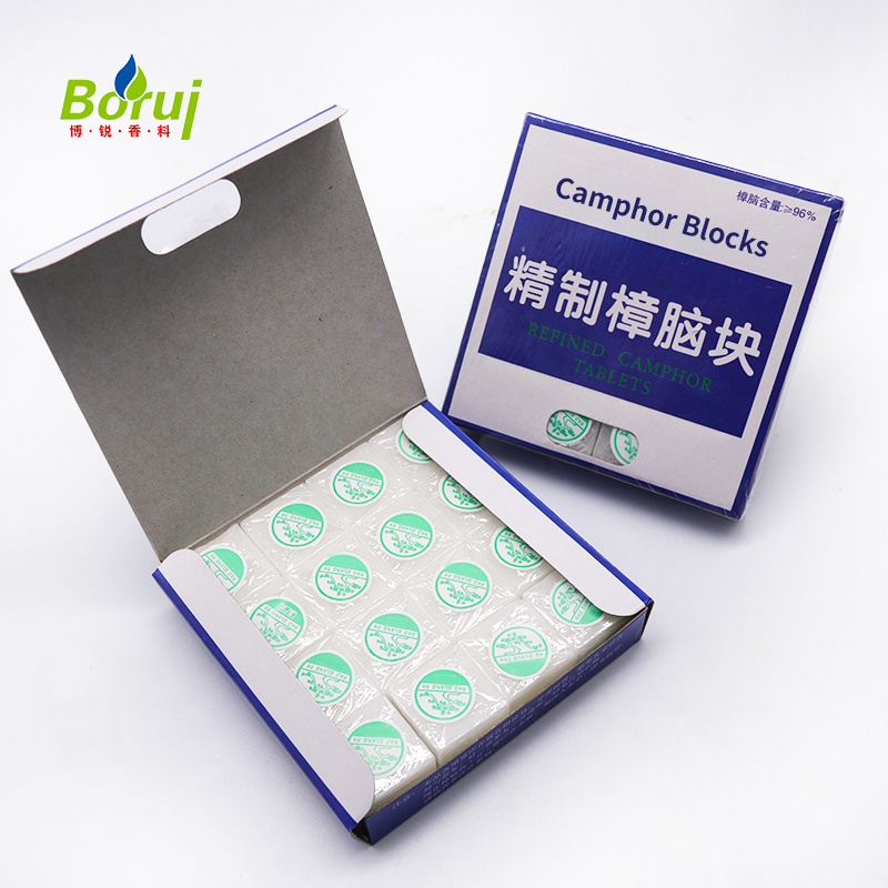 wholesale high quality natural boxed camphor blocks deer brand camphor tablet