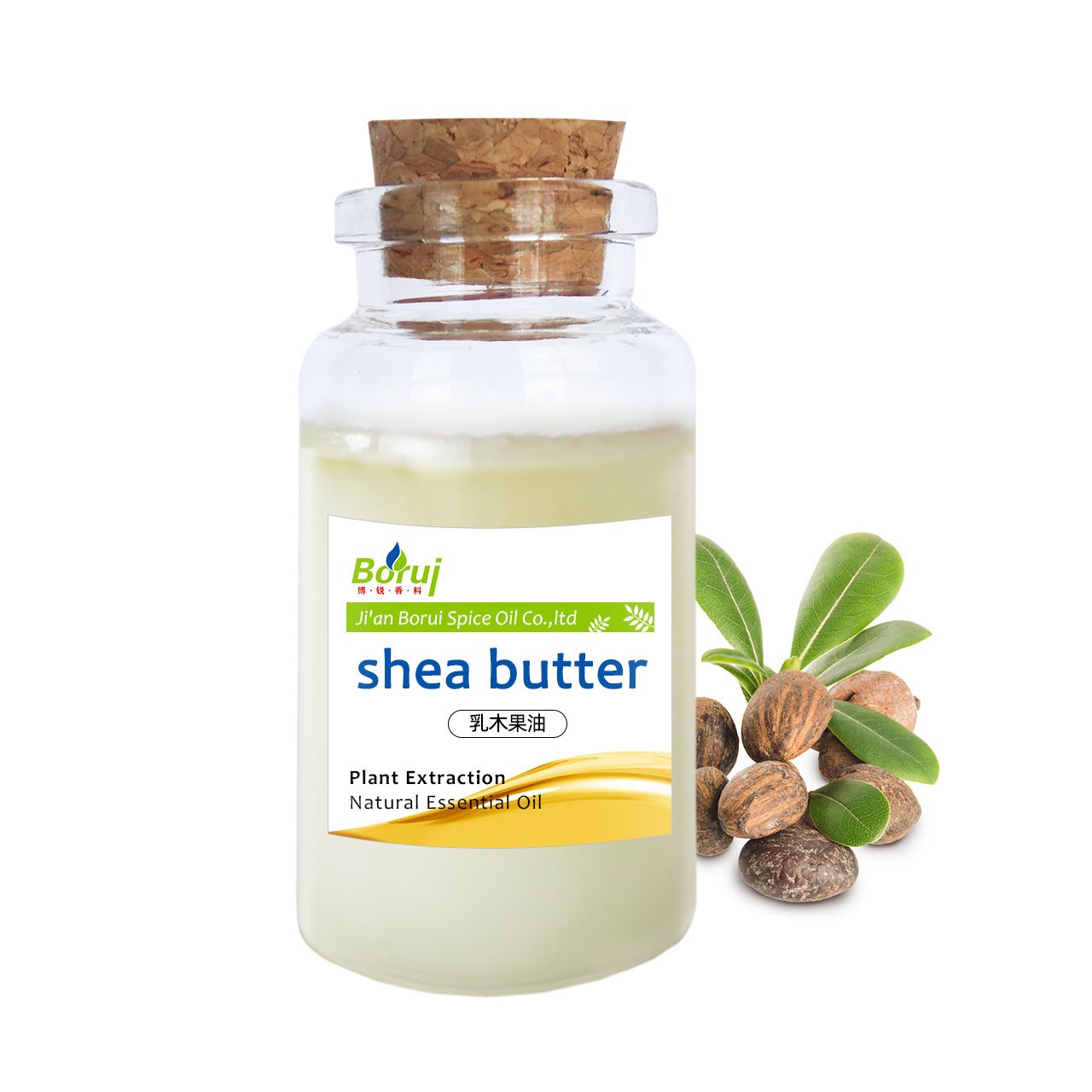 Best quality cosmetics grade raw shea butter oil unrefined for anti-aging sun block oil