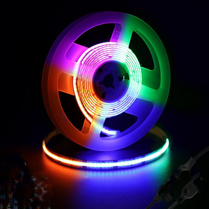 Color Changing 24V Cob Led Strip 784Leds 840Leds/m Cob Led Strip 12mm For  DIY Decoration Party Bar With Cob Pixel Led Strip