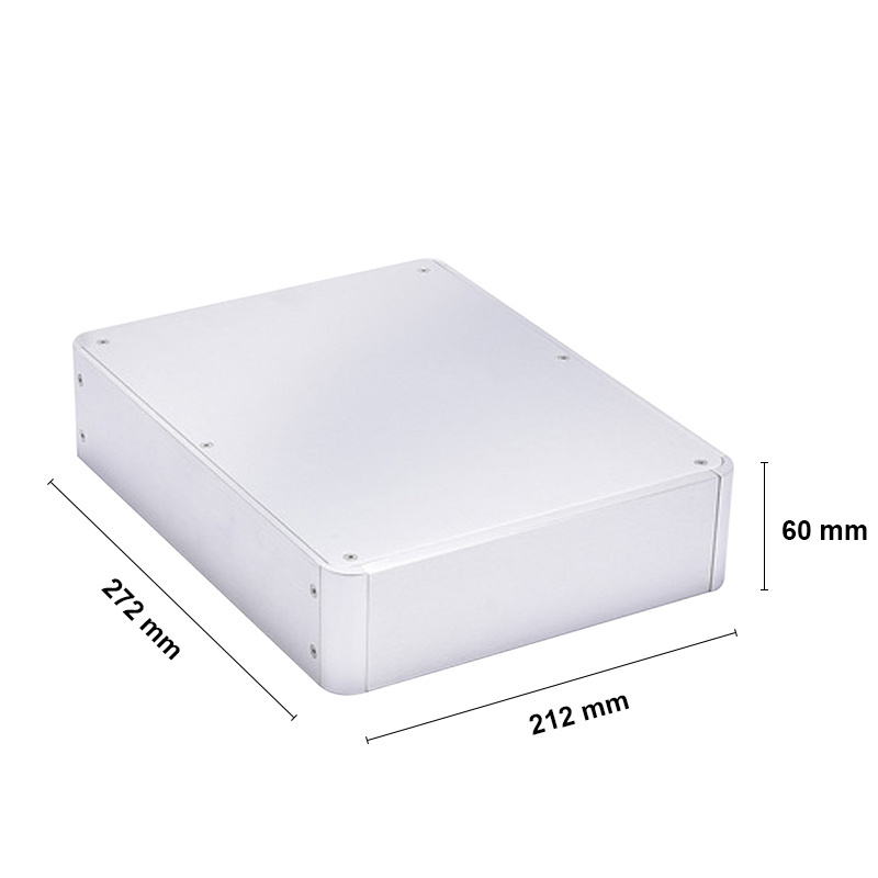 BRZHIFI Factory Customized BZ2106 Preamplifier Boxes Headphone Amp Case DAC Chassis Enclosure Aluminum Amplifier Round Chassis