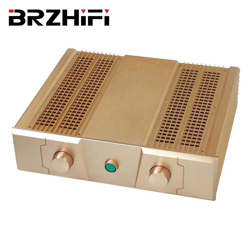 BRZHIFI ODM OEM Manufacturer BZ4412A Custom Outdoor Extruded Aluminum Case 6061 Electric Metal Junction Box Aluminum Enclosure