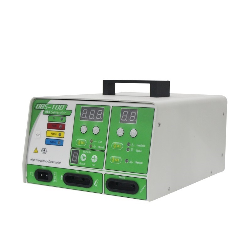 Portable Radio Frequency ESU Electrosurgery Surgical Unit OBS-100C(I) Electrosurgical Generator