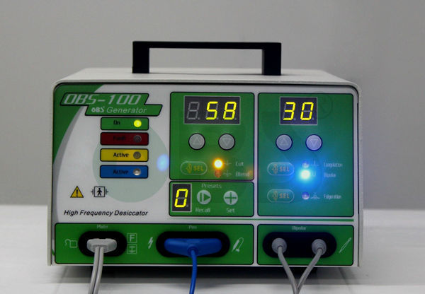 Portable Radio Frequency ESU Electrosurgery Surgical Unit OBS-100C(I) Electrosurgical Generator