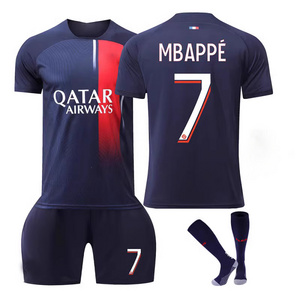 23-24 Paris Saint-Germain home jersey 30 Messi 7 Mbappe 10 Neymar soccer uniform adult children's suit custom soccer jersey