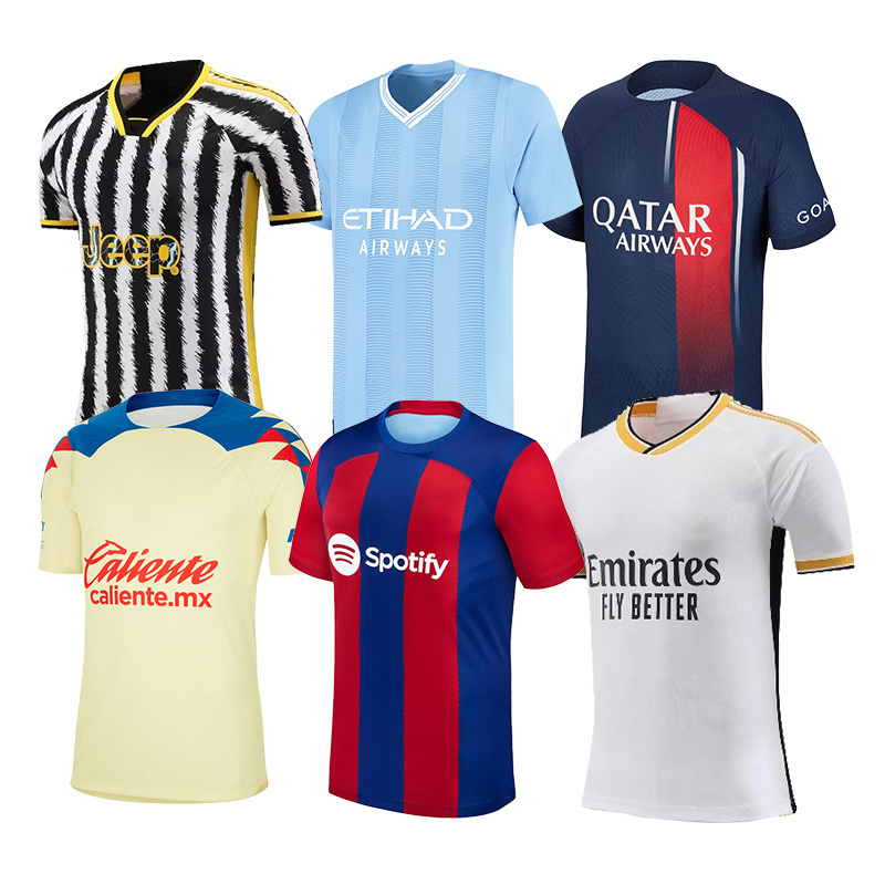 New wholesale 23/24 club suit children's size football jerseys online custom soccer jerseys sports jerseys