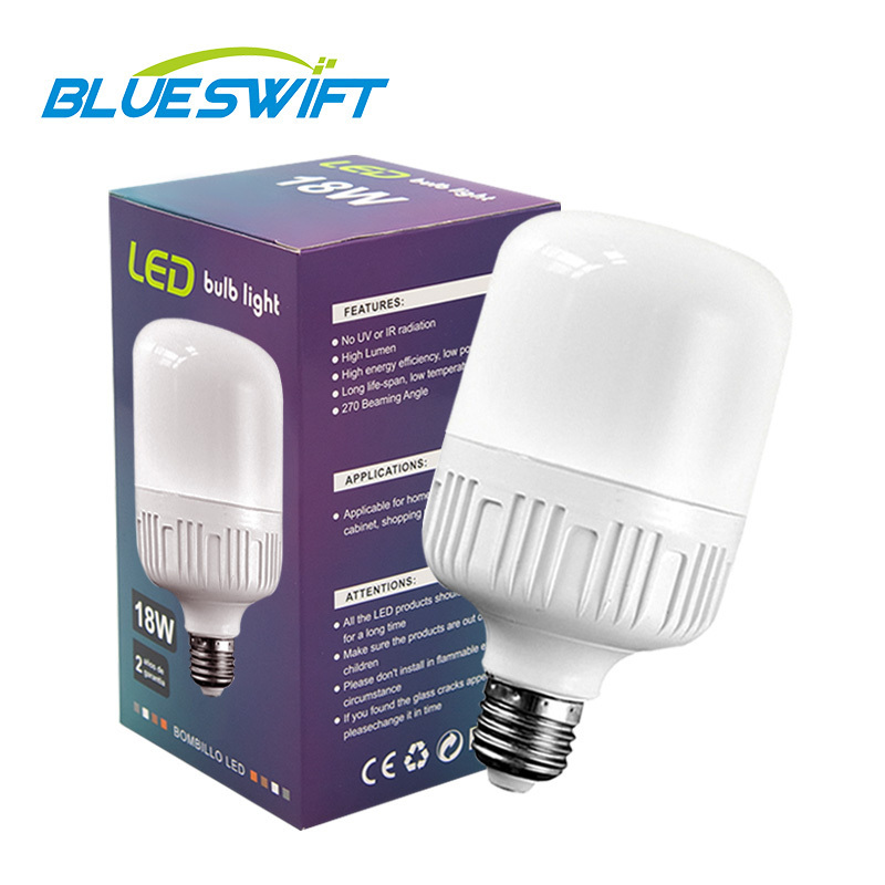 led bulb e27  bombillos led 40w 50w 60w AC 85-265V led bulb lights home lighting