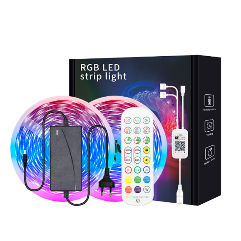 Nice quality remote control bluetooth WIFI music rgb led strip smart strip lights