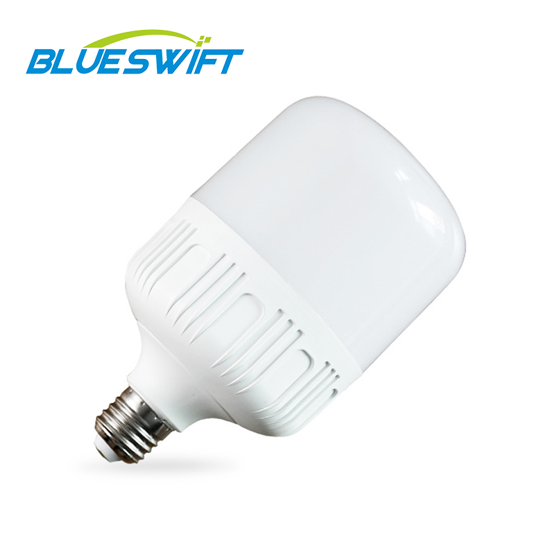 Factory Price Wholesale 220V 5W 10W 15W 20W 30W 40W 50W 60W  B22 E27 Aluminum material  Led T Bulb