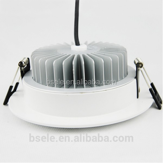 Plastic downlight cover Led trimless recessed downlight soffit lighting