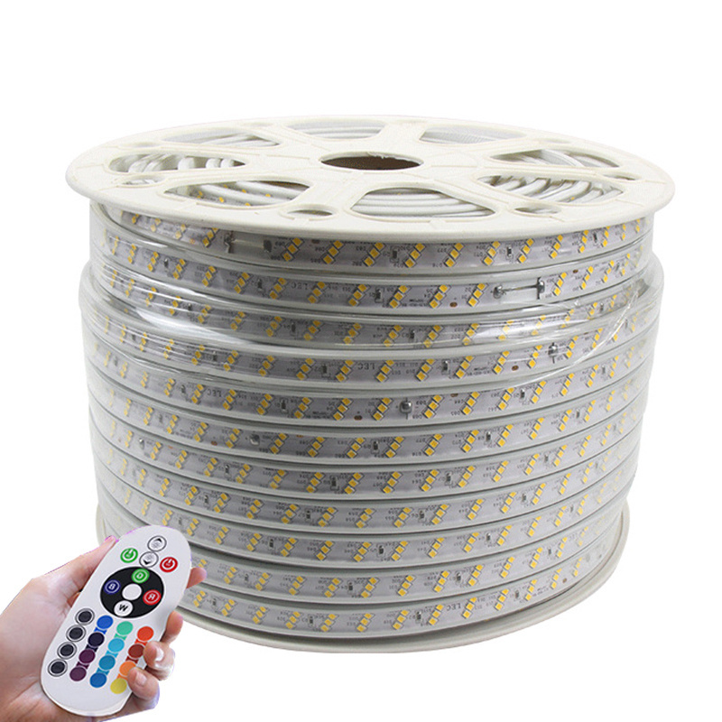 High power 220V rgbw led strip 110v led strip light with remote