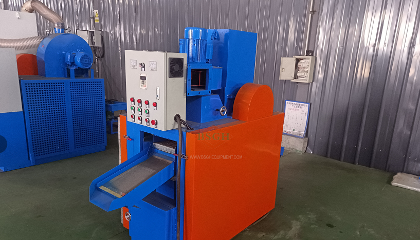 2022 Top Ranking Used Metal Recycling Net Wire Granulator Recycling Machine Made In BSGH